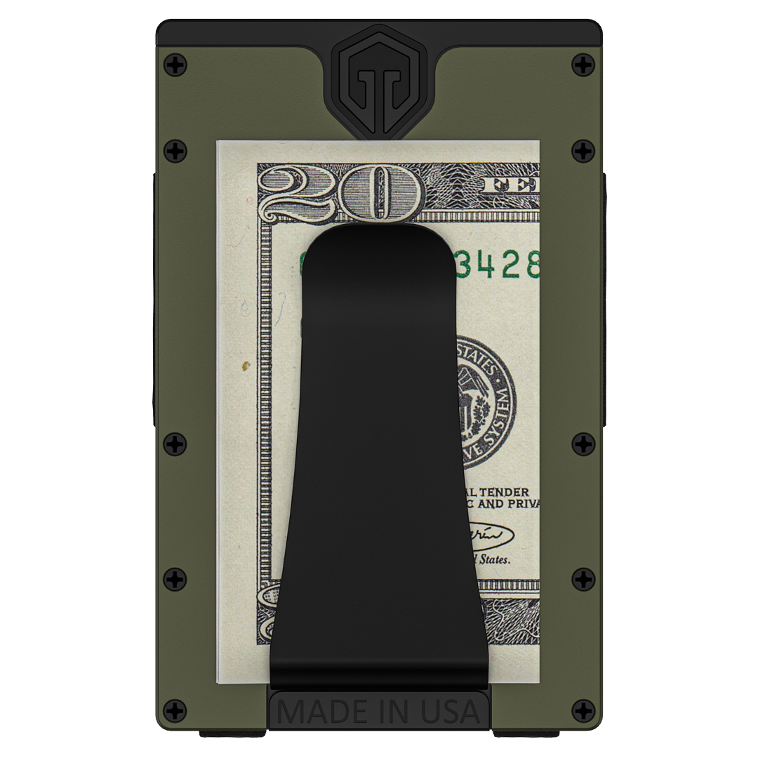 Field Green / Money Clip